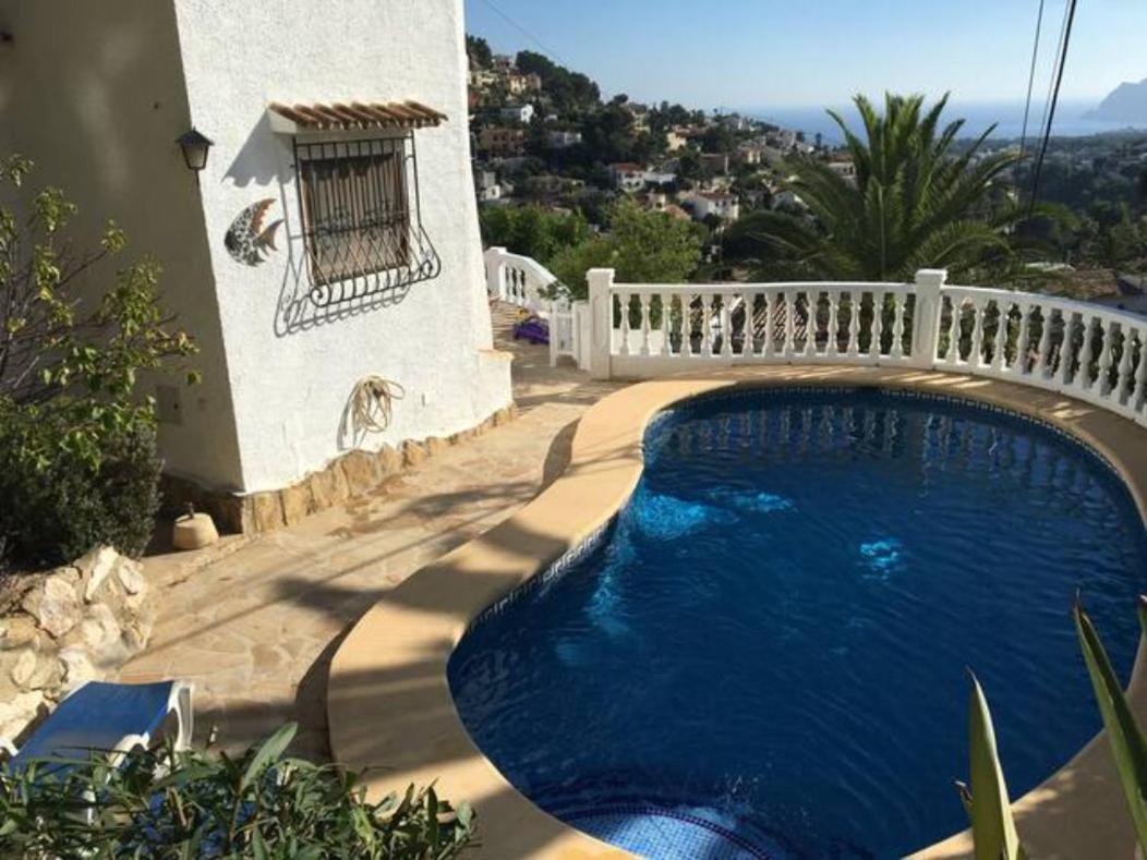 Charming Villa In Montemar With Private, Heated Pool And Sea Views Бениса Екстериор снимка